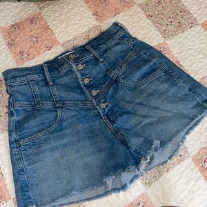NWOT mother shorts high waist